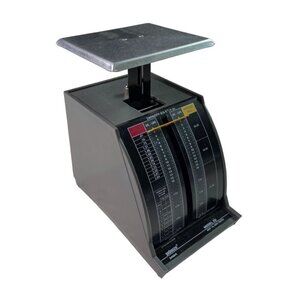 Vintge Pelouze Scale Deluxe Mechanical Postal Scale u 1 lb Capacity Model 45 07